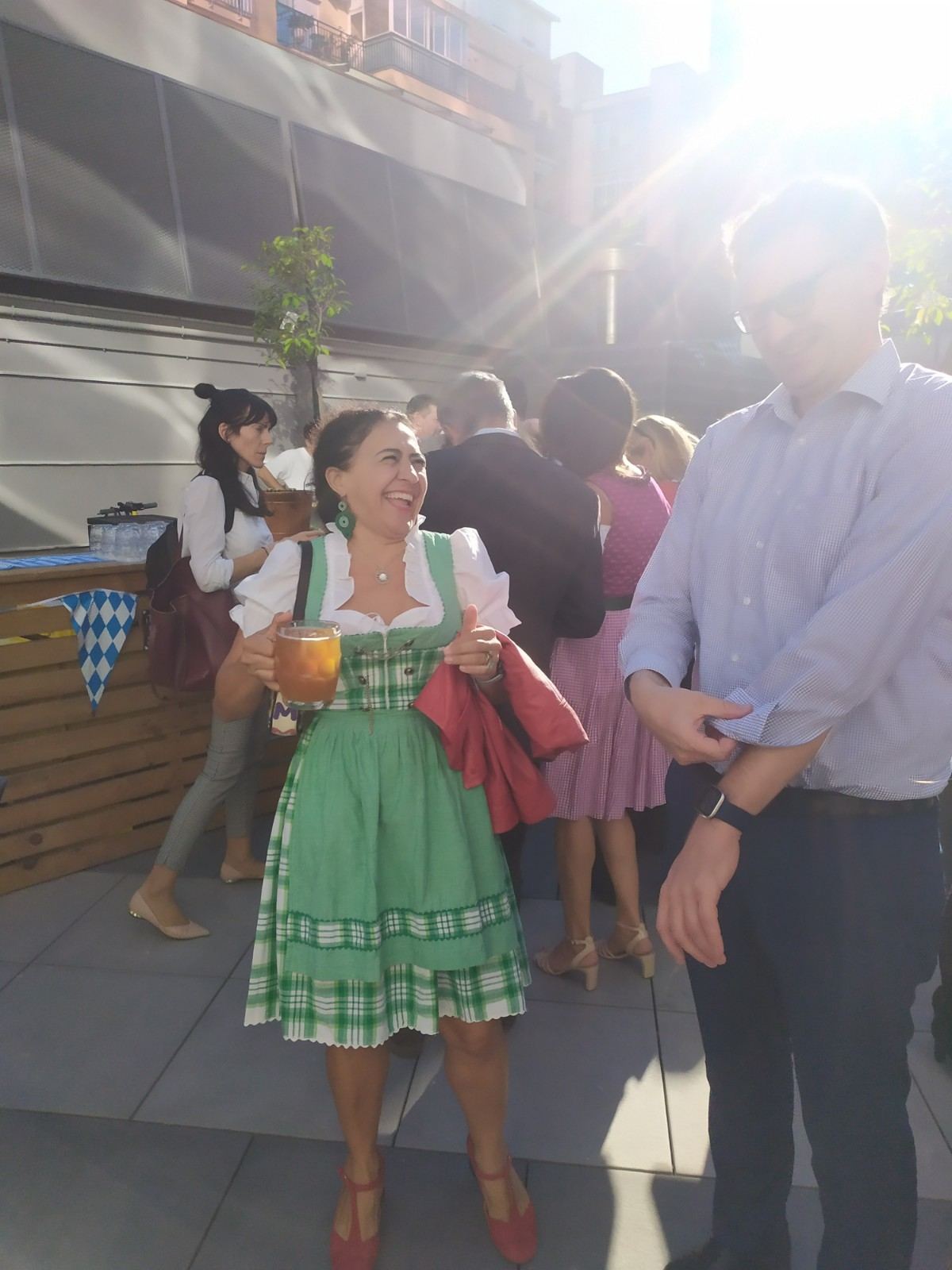 Escena de l'esdeveniment Allianz Oktoberfest a Madrid — producció Bacus Events