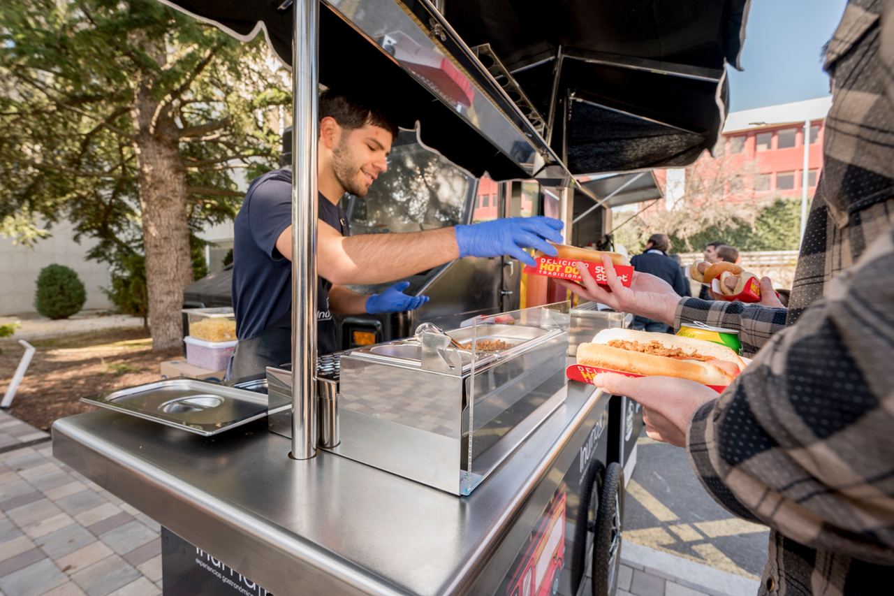 Escena de l'esdeveniment Allianz Oktoberfest a Madrid — producció Bacus Events