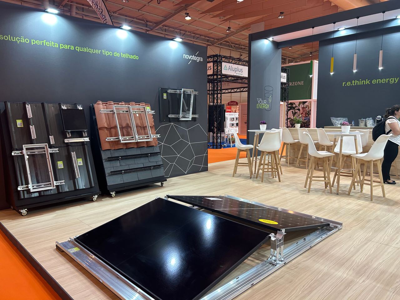 Escena de l'esdeveniment BAYWA Stand Genera a Madrid — producció Bacus Events