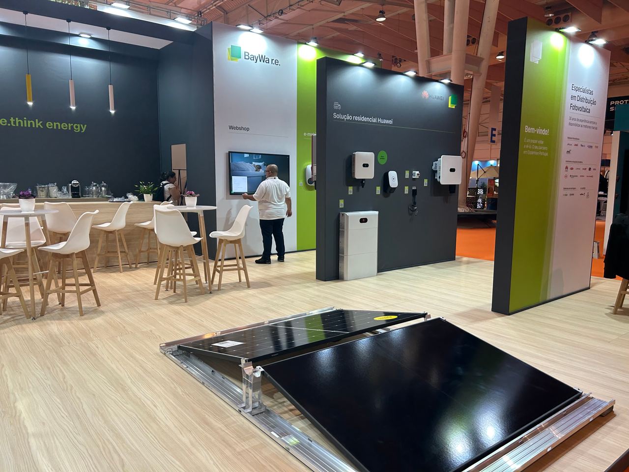 Escena de l'esdeveniment BAYWA Stand Genera a Madrid — producció Bacus Events