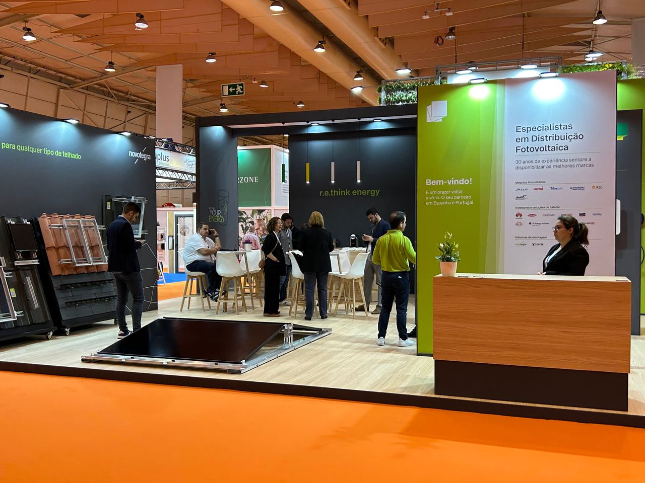 Escena de l'esdeveniment BAYWA Stand Genera a Madrid — producció Bacus Events