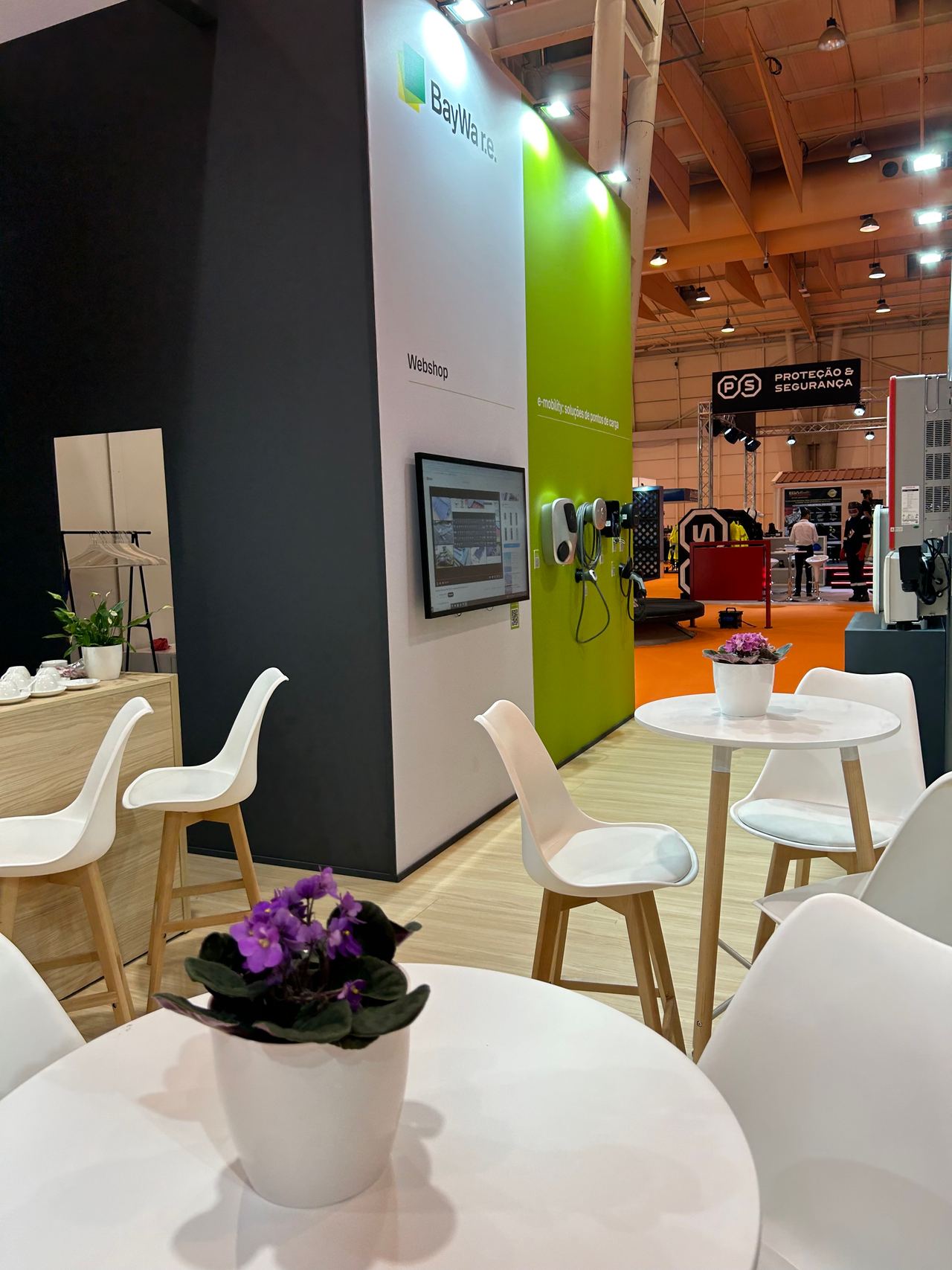 Escena de l'esdeveniment BAYWA Stand Genera a Madrid — producció Bacus Events