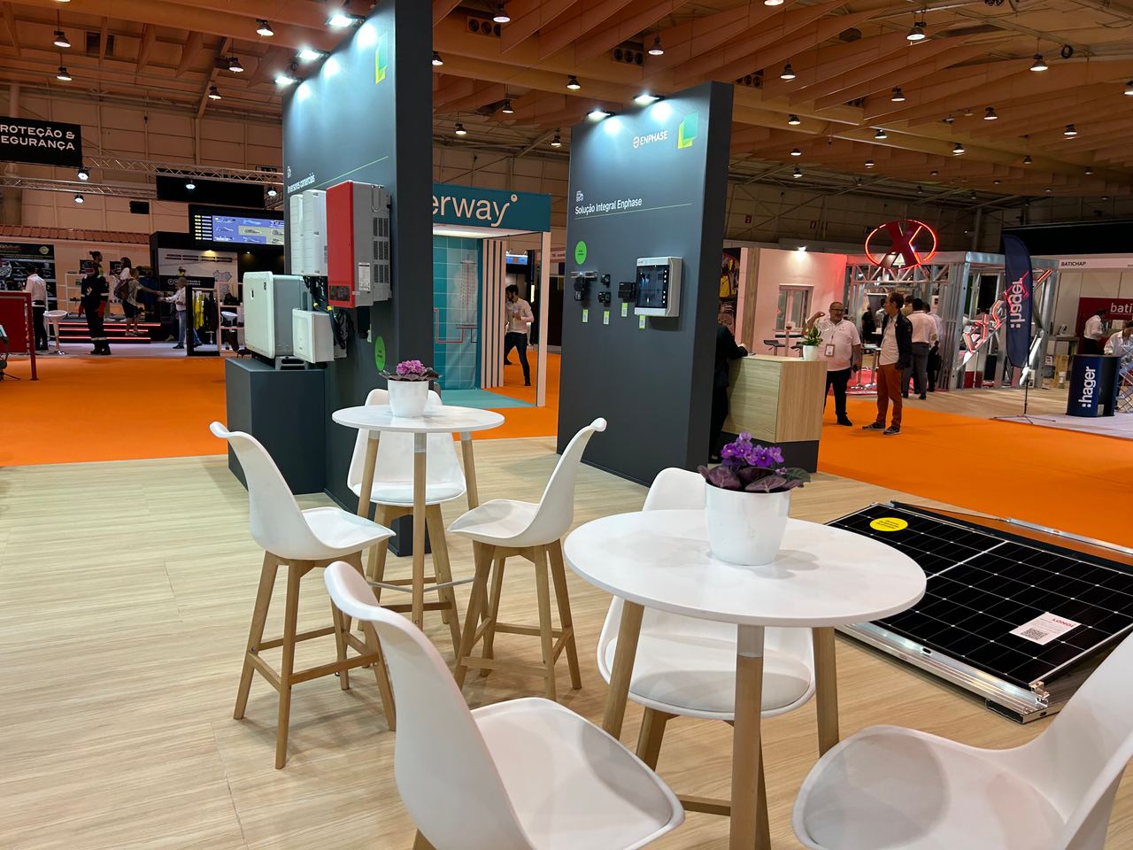 Escena de l'esdeveniment BAYWA Stand Genera a Madrid — producció Bacus Events