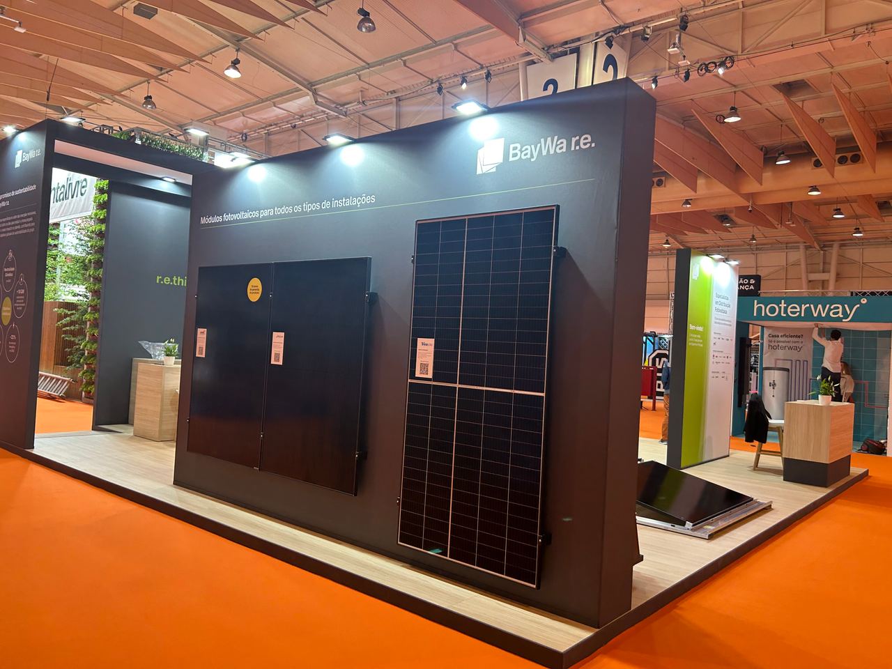 Escena de l'esdeveniment BAYWA Stand Genera a Madrid — producció Bacus Events
