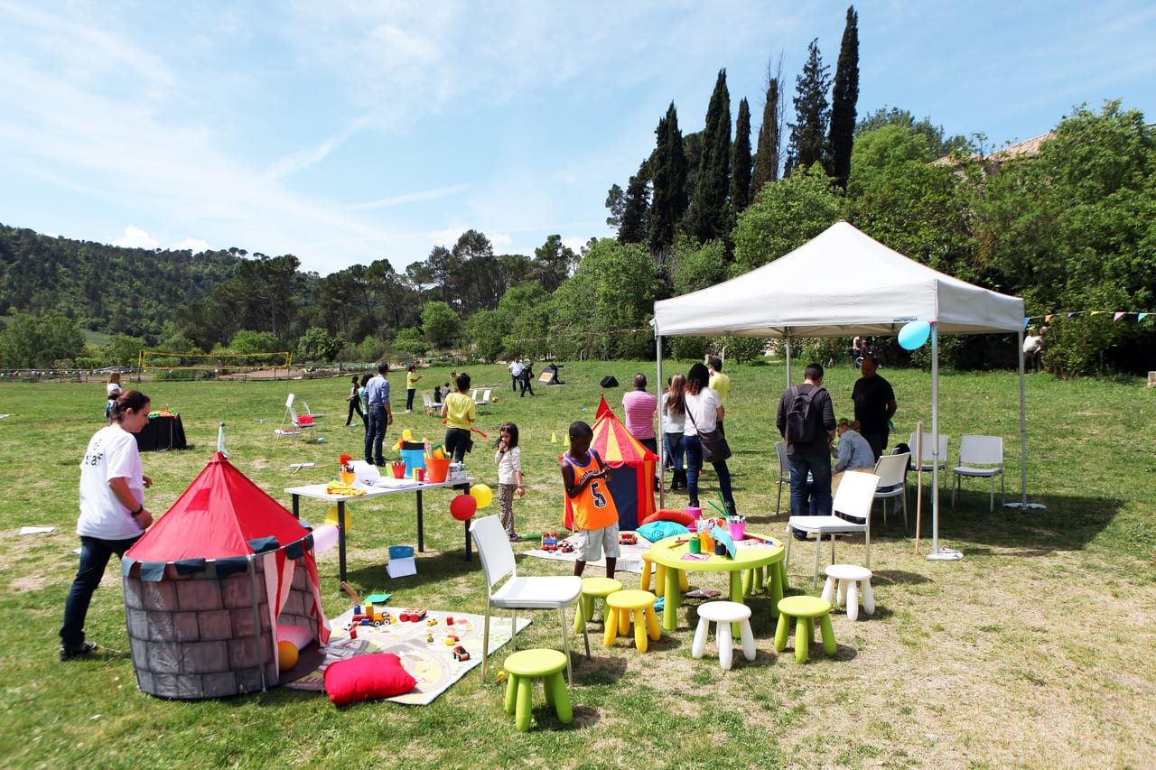 Escena de l'esdeveniment Pirelli Family Day a Barcelona — producció Bacus Events