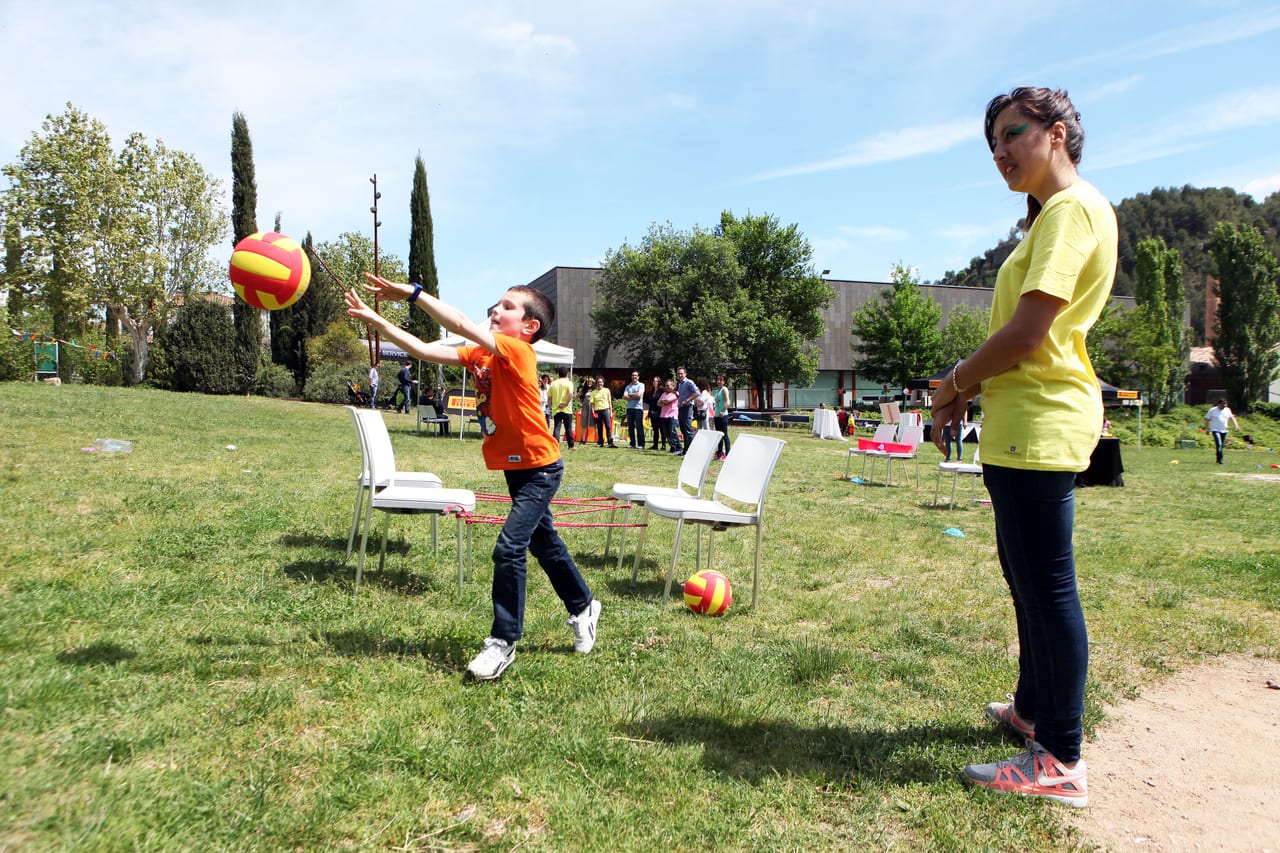 Escena de l'esdeveniment Pirelli Family Day a Barcelona — producció Bacus Events