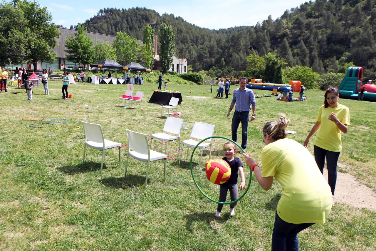 Escena de l'esdeveniment Pirelli Family Day a Barcelona — producció Bacus Events