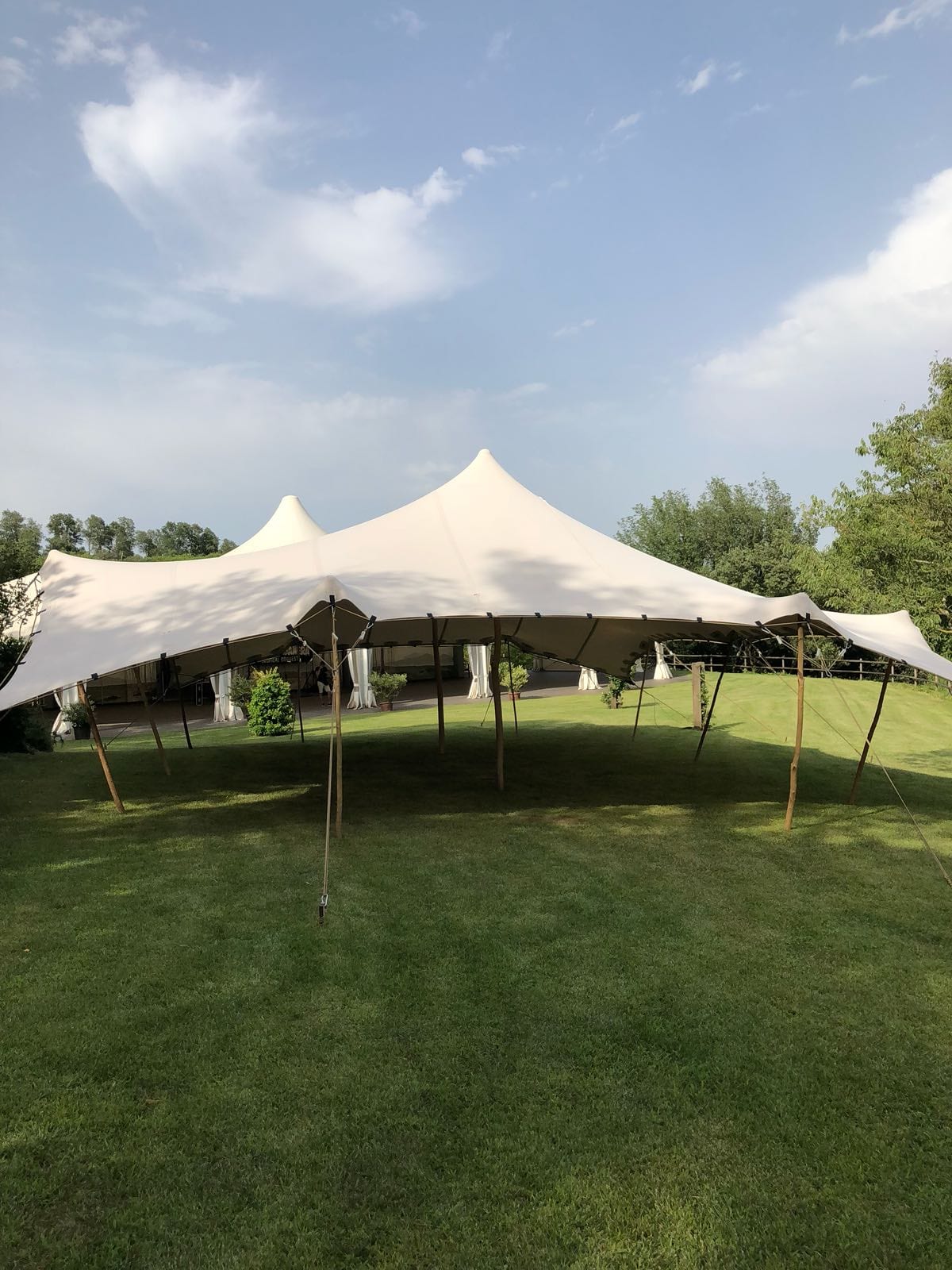 Detall de decoració de la Louis Vuitton Summer Party — producció Bacus Events