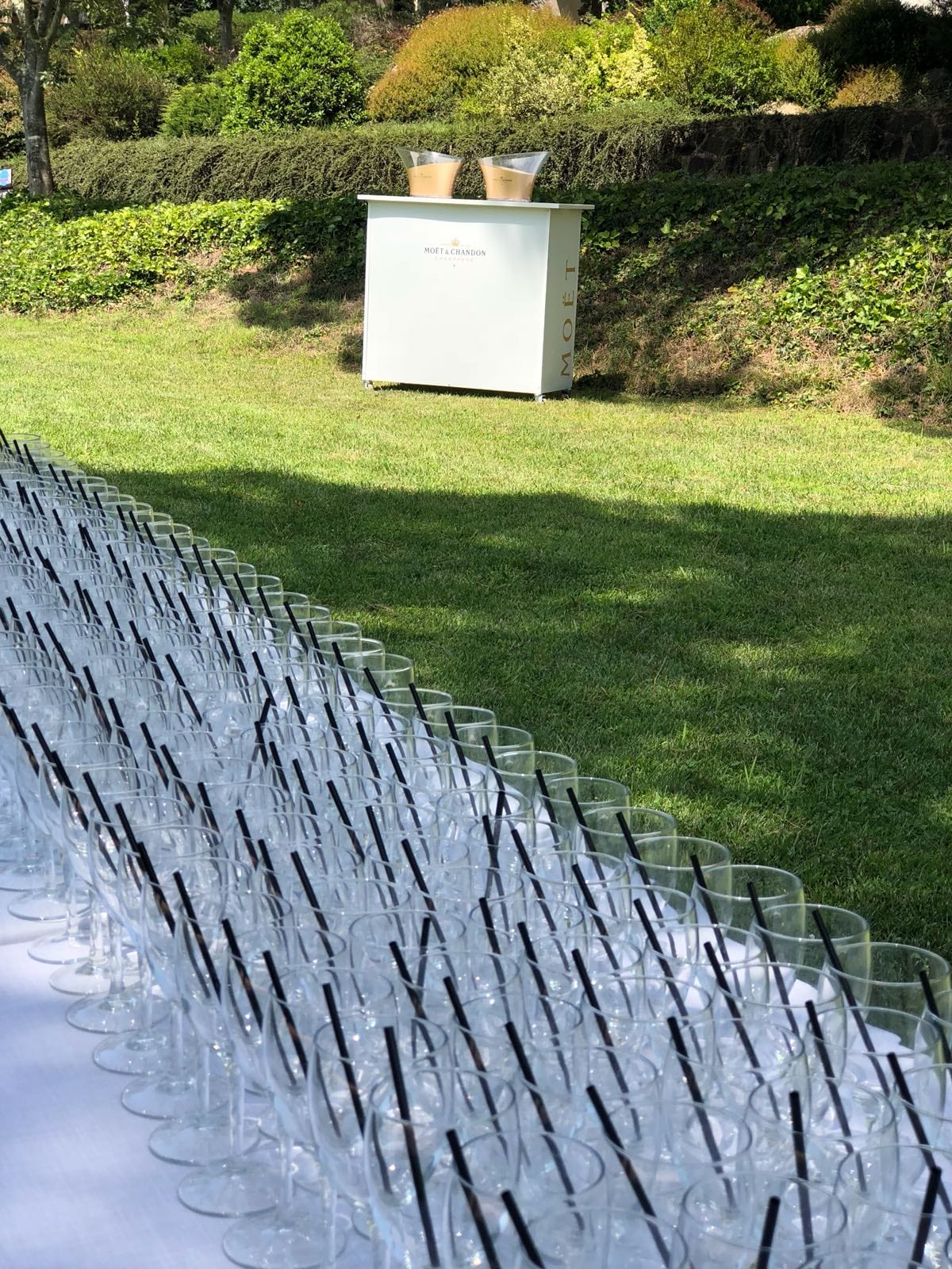 Escena de la vetllada Louis Vuitton Summer Party — producció Bacus Events
