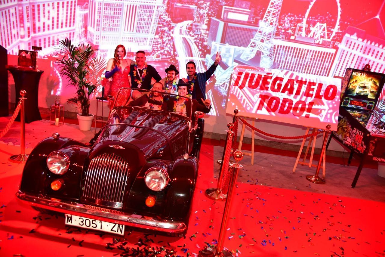 Escena de l'esdeveniment MediaMarkt Todos Queremos Todo a Barcelona — producció Bacus Events