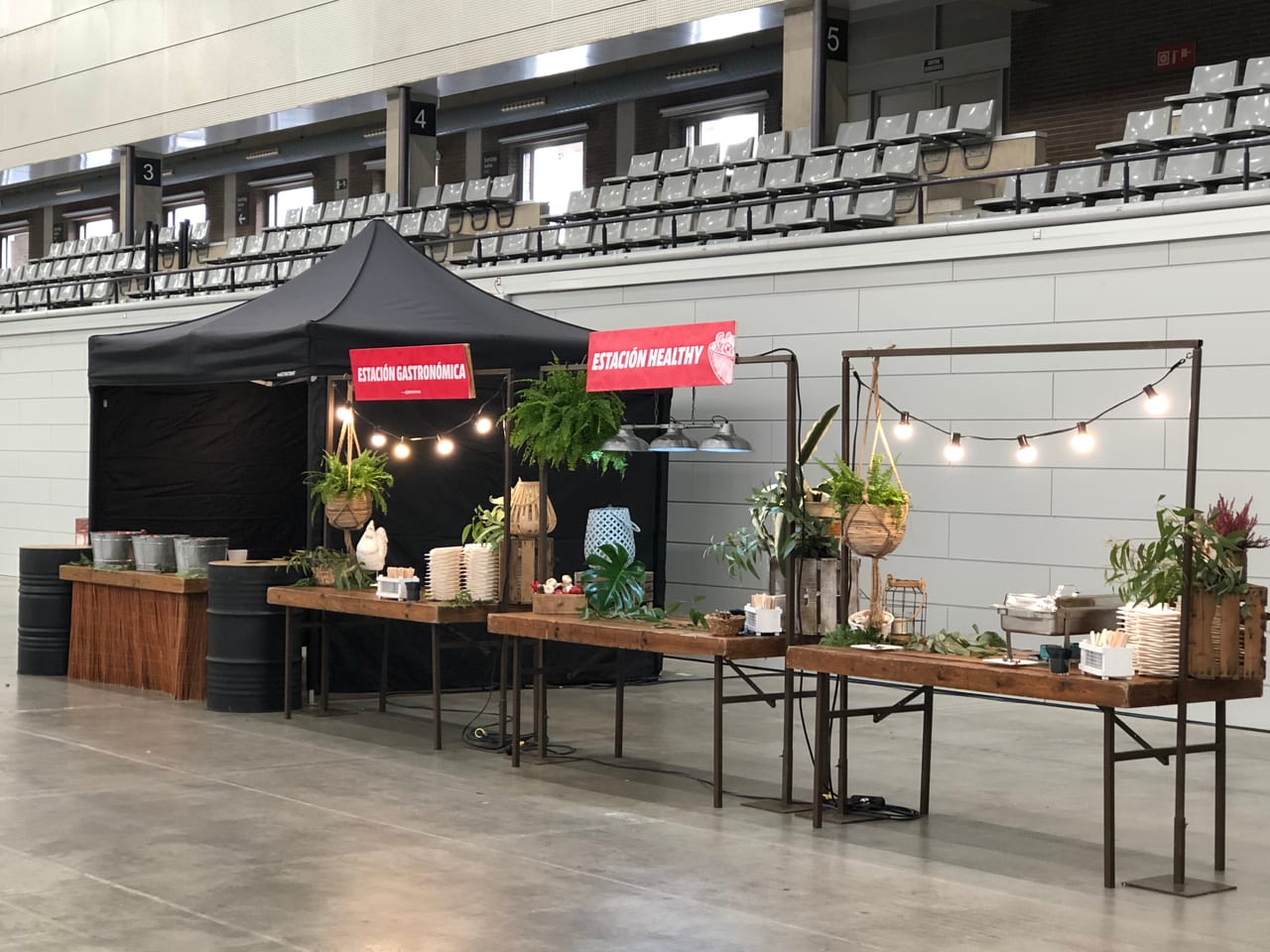 Escena de l'esdeveniment MediaMarkt Festival a Barcelona — producció Bacus Events
