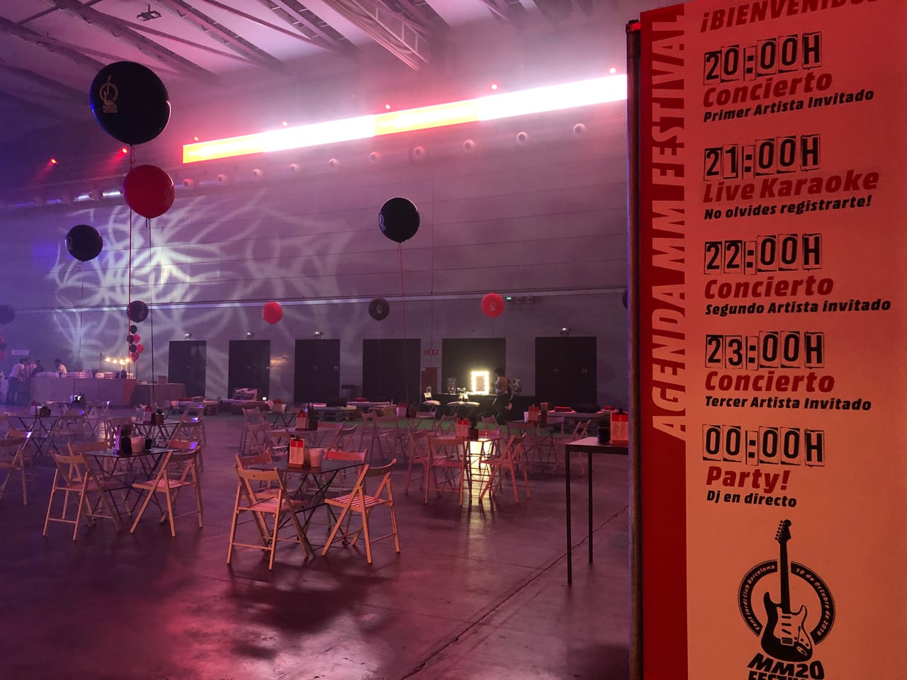 Escena de l'esdeveniment MediaMarkt Festival a Barcelona — producció Bacus Events