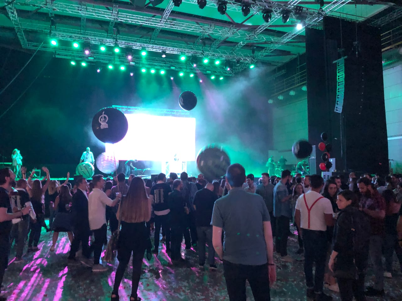 Escena de l'esdeveniment MediaMarkt Festival a Barcelona — producció Bacus Events