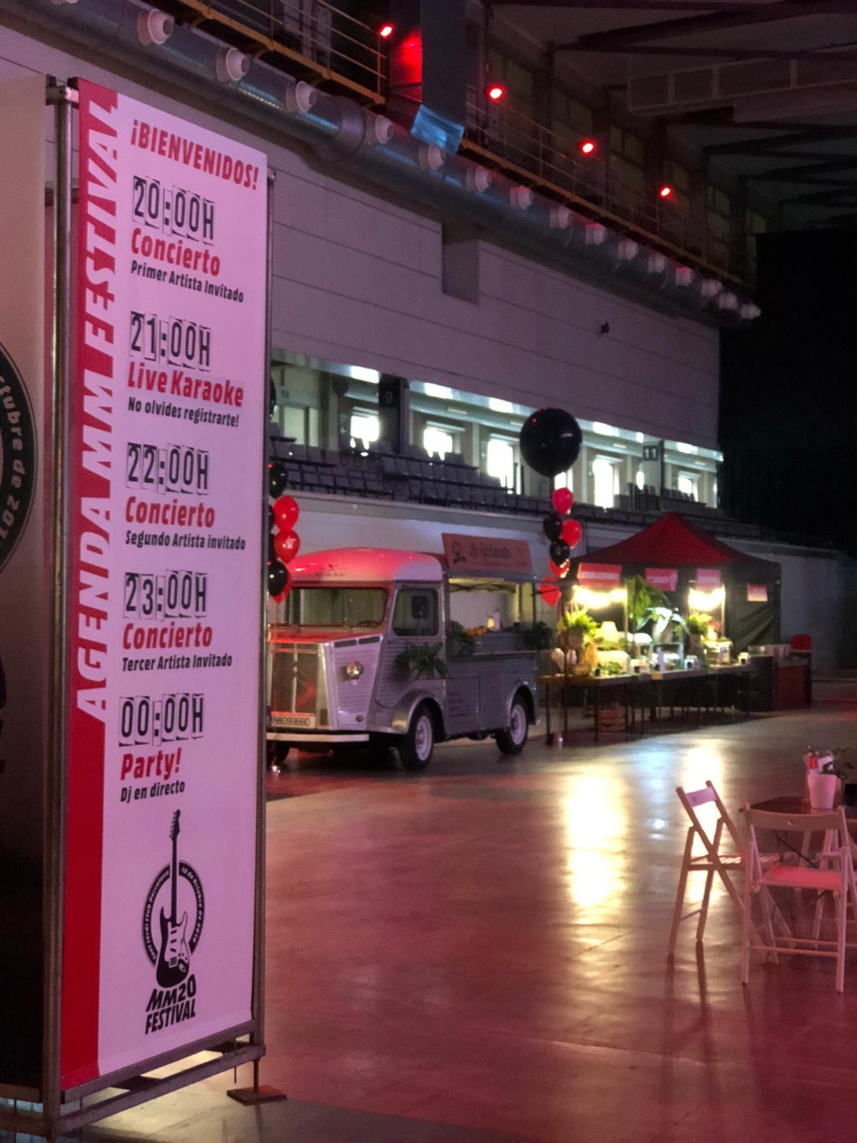 Escena de l'esdeveniment MediaMarkt Festival a Barcelona — producció Bacus Events