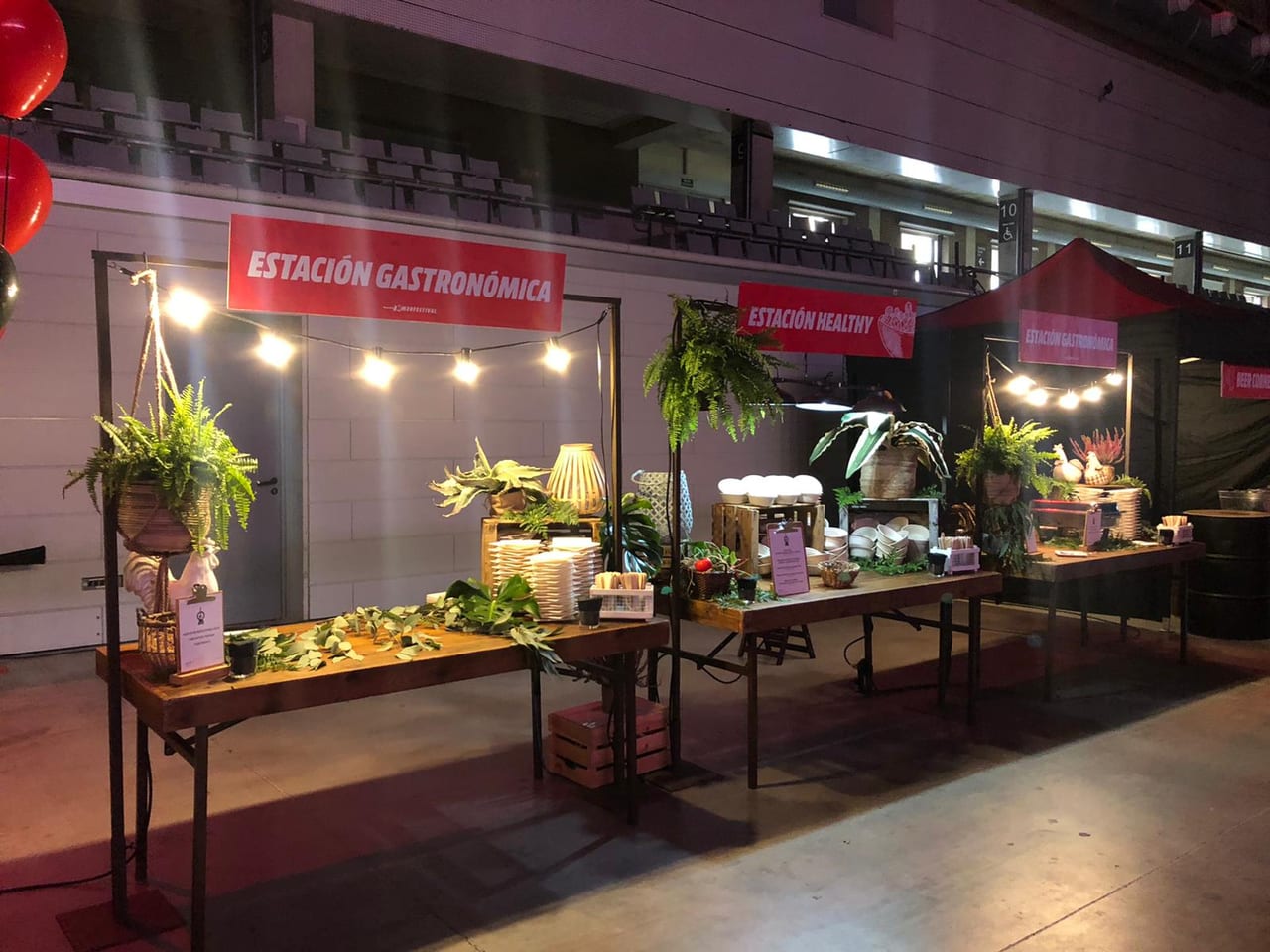 Escena de l'esdeveniment MediaMarkt Festival a Barcelona — producció Bacus Events