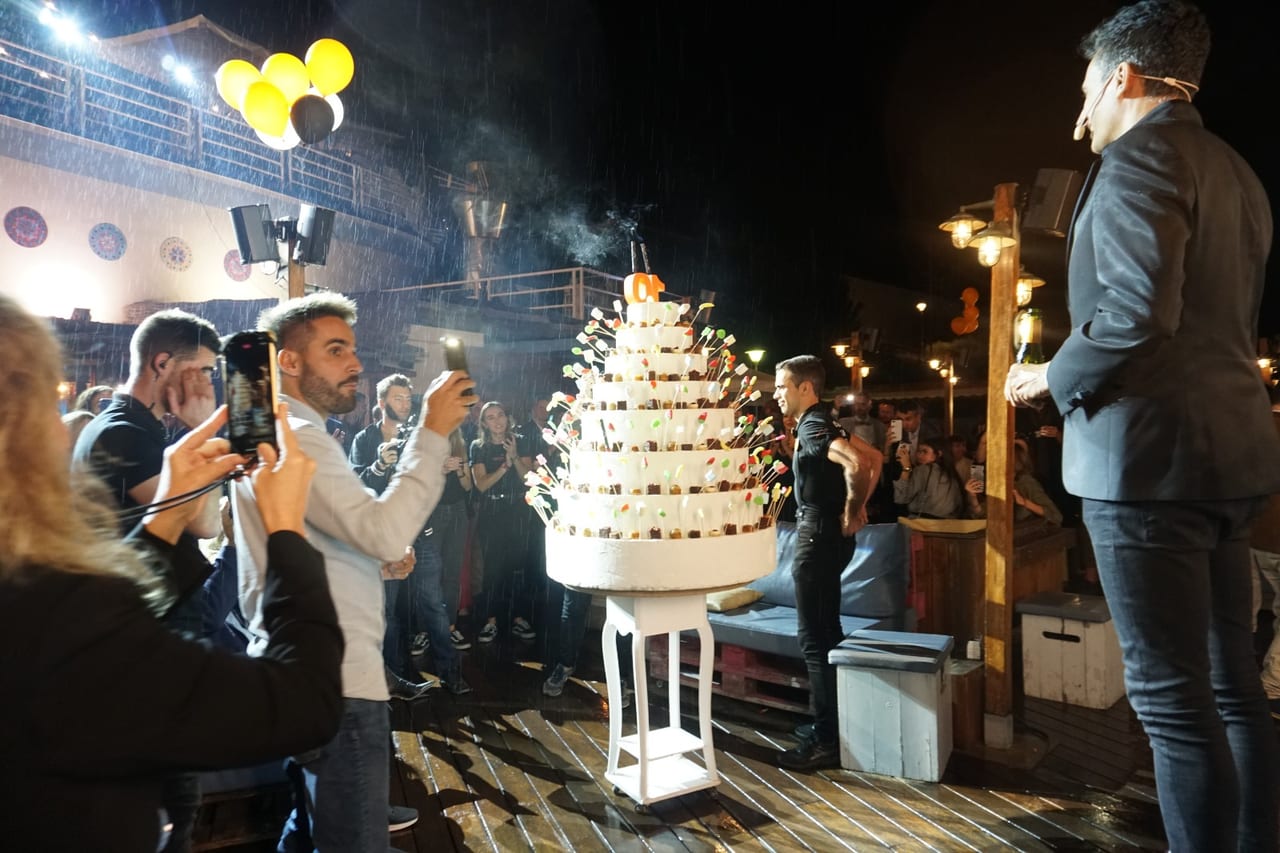 Escena de l'esdeveniment MediaMarkt Festival a Barcelona — producció Bacus Events
