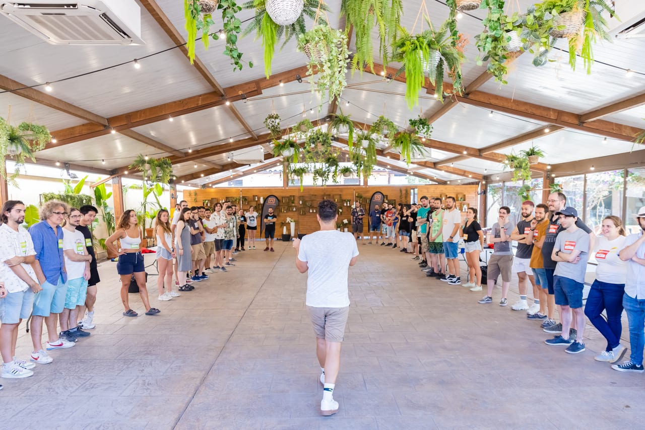 Escena de l'esdeveniment Novarama Summer a Clos La Plana — producció Bacus Events