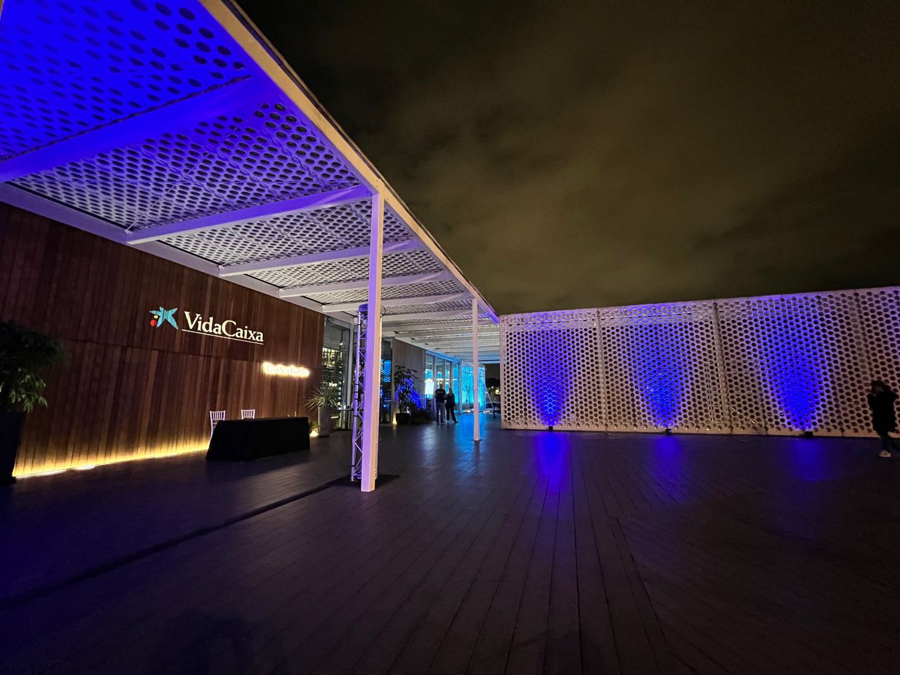 Escena del Sopar de Mediadors VidaCaixa Barcelona — producció Bacus Events