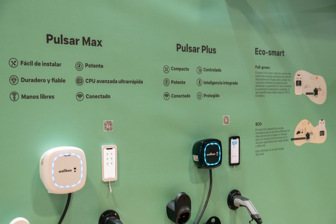 Escena de l'esdeveniment Wallbox Stand Genera a Madrid — producció Bacus Events