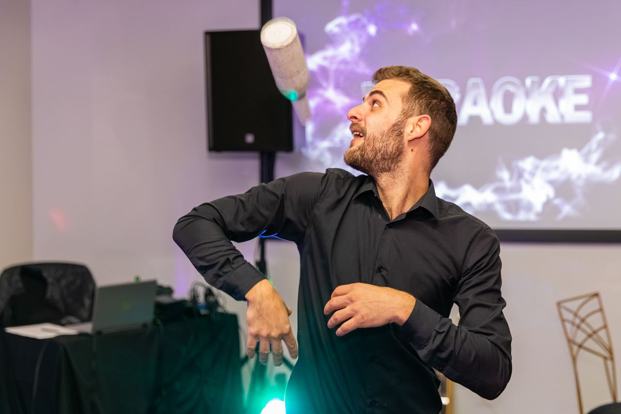 Escena de l'esdeveniment Zeptolab Gala Gatsby a Barcelona — producció Bacus Events